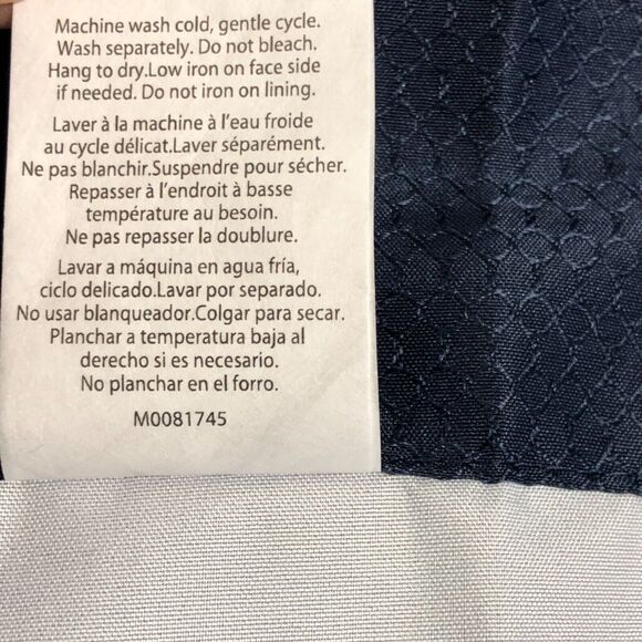 Navy Blue Blackout Curtain Maytex Smart Curtain Julius 100% 1 Panel 50in X 84 in - Picture 5 of 7